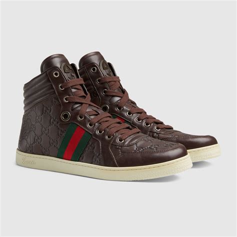 mens cheap gucci trainers|gucci high top sneakers sale.